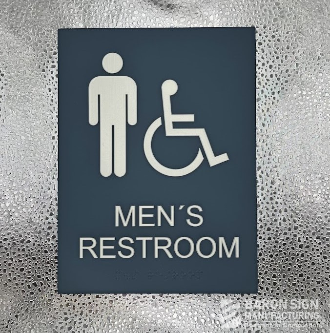 Interior ADA Restroom Sign