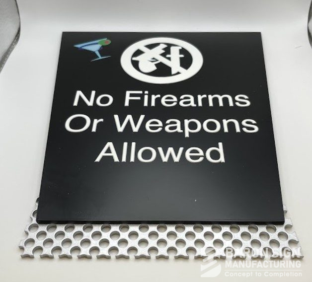 Interior Sign