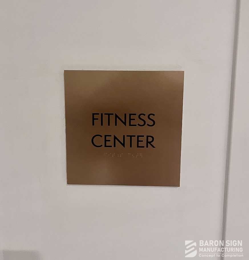 Interior ADA Common Room Sign