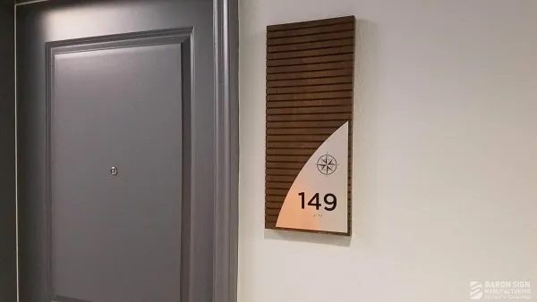 Interior ADA Unit Sign