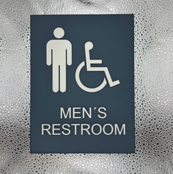 Interior ADA Restroom Sign