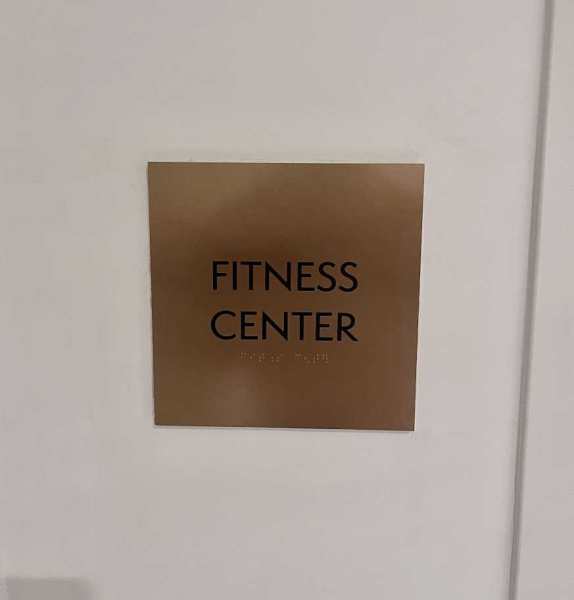 Interior ADA Common Room Sign