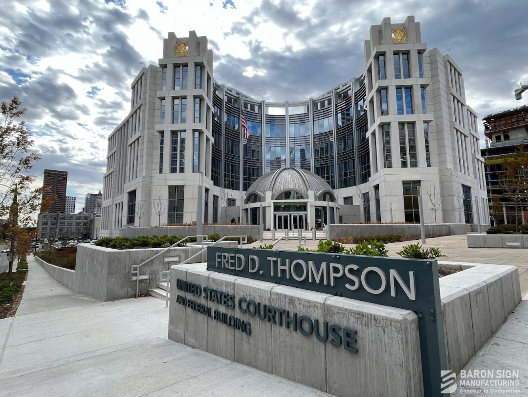 Fabricated Monument Letters